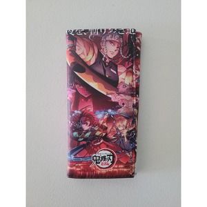 Japanese Anime Demon Slayer Kimetsu No Yaiba Characters Leather Purse Wallet